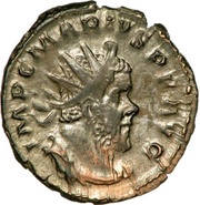 Antoninianus - Marius CONCORDIA MILITVM; Treveri obverse image