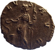 Antoninianus - Victorinus SALVS AVG; Cologne reverse image