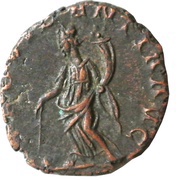 Antoninianus - Victorinus PROVIDENTIA AVG, Rome, 270-271 reverse image
