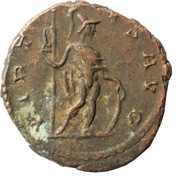 Antoninianus - Victorinus VIRTVS AVG, Rome, 270-271 reverse image