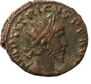 Antoninianus - Tetricus I LAETITIA AVG N obverse image