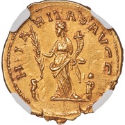 Aureus - Tetricus I HILARITAS AVGG reverse image