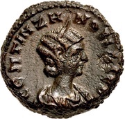 Tetradrachm - Zenobia obverse image