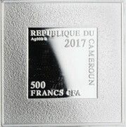500 Francs American white ibis obverse image