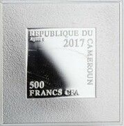 500 Francs Brown pelican obverse image