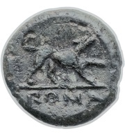 Half litra Anonymous; ROMA, Rome, 235 BC - 230 BC reverse image