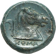 Litra Anonymous; ROMA, Rome, 241 BC - 235 BC reverse image