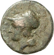 Double litra Anonymous; ROMANO obverse image