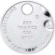 500 Francs Just the two of us; round obverse image