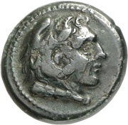 Double litra Anonymous; ROMA obverse image
