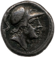 Drachm Anonymous; ROMA obverse image