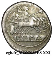 Didrachm Anonymous; ROMA, Rome, 225 BC - 214 BC reverse image