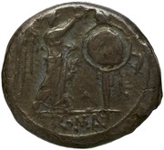 Victoriatus Anonymous; ROMA; no marks on reverse reverse image