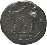 Victoriatus LT; ROMA reverse image
