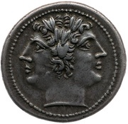 Quadrigatus Anonymous; ROMA obverse image