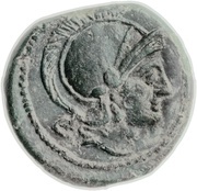 Quartuncia Anonymous; ROMA obverse image