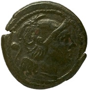 Uncia Caduceus 1; ROMA obverse image