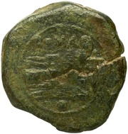 Uncia Anchor 1; ROMA, Rome, 209 BC - 208 BC reverse image