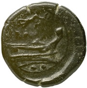 Sextans Mercury; ROMA reverse image