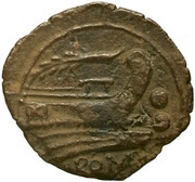 Sextans Branch; ROMA, Rome, 209 BC - 208 BC reverse image