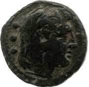Quadrans Caduceus 1; ROMA obverse image