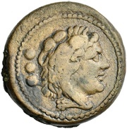 Quadrans Roma; ROMA obverse image