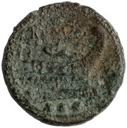 Quadrans Anchor 1; ROMA, Rome, 209 BC - 208 BC reverse image