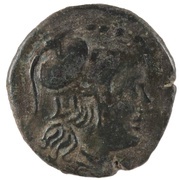 Triens Caduceus 1; ROMA obverse image