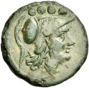 Triens Anonymous; ROMA; Luceria obverse image