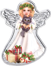 500 Francs Christmas angel, Cameroon, 2018 reverse image