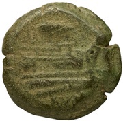 Semis Anonymous; ROMA, Rome, 211 BC - 210 BC reverse image