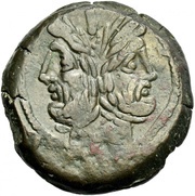 As C. Papirius Turdus; TVRD ROMA obverse image