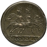 Quinarius Anonymous; ROMA reverse image