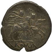 Quinarius Anonymous; ROMA reverse image