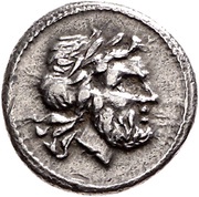 Victoriatus Anonymous; ROMA obverse image