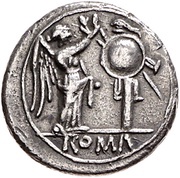 Victoriatus Anonymous; ROMA reverse image