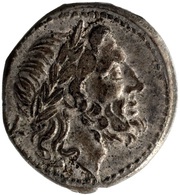 Victoriatus C/M; ROMA obverse image