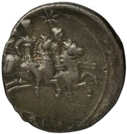 Denarius Anonymous; ROMA, Rome, 211 BC reverse image