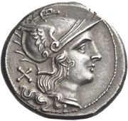 Denarius Club; ROMA obverse image