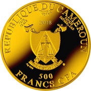 500 Francs Holy Family with the Infant Saint John the Baptist obverse image