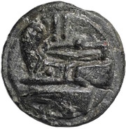 Dupondius Anonymous, Rome, 215 BC - 212 BC reverse image