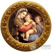 500 Francs Madonna della Seggiola, Cameroon, 2018 reverse image