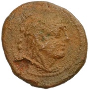 Quadrans Aburii: Caius Aburius Geminus, GEM / C•ABVRI ROMA obverse image