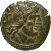 Semis Trebania: Lucius Trebanius; L•TREBANI ROMA obverse image