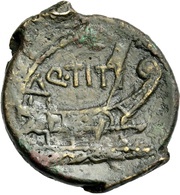 As Titia: Quintus Titius; Q•TITI reverse image
