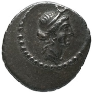 Sestertius L. Aemilius Buca; L•AEMILIVS•BVCA obverse image