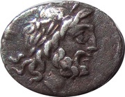 Quinarius Vettia: Publius Vettius Sabinus; P SABIN obverse image