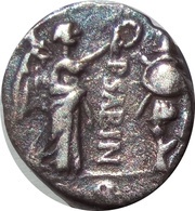 Quinarius Vettia: Publius Vettius Sabinus; P SABIN reverse image