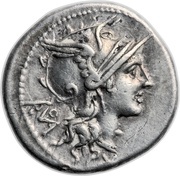 Denarius Didia: Titus Didius; ROMA / T•DEIDI obverse image