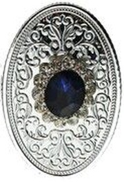 500 Francs Royal Brooch, Cameroon, 2019 reverse image